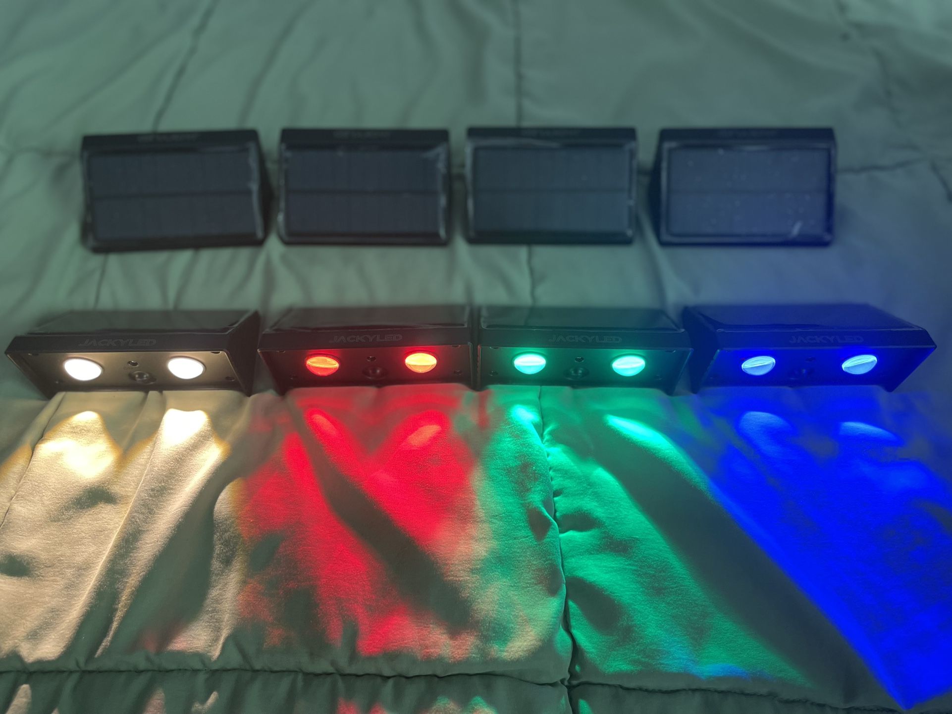 SOLAR FENCE LIGHTS