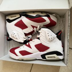 Jordan 6 Carmine Size 10 