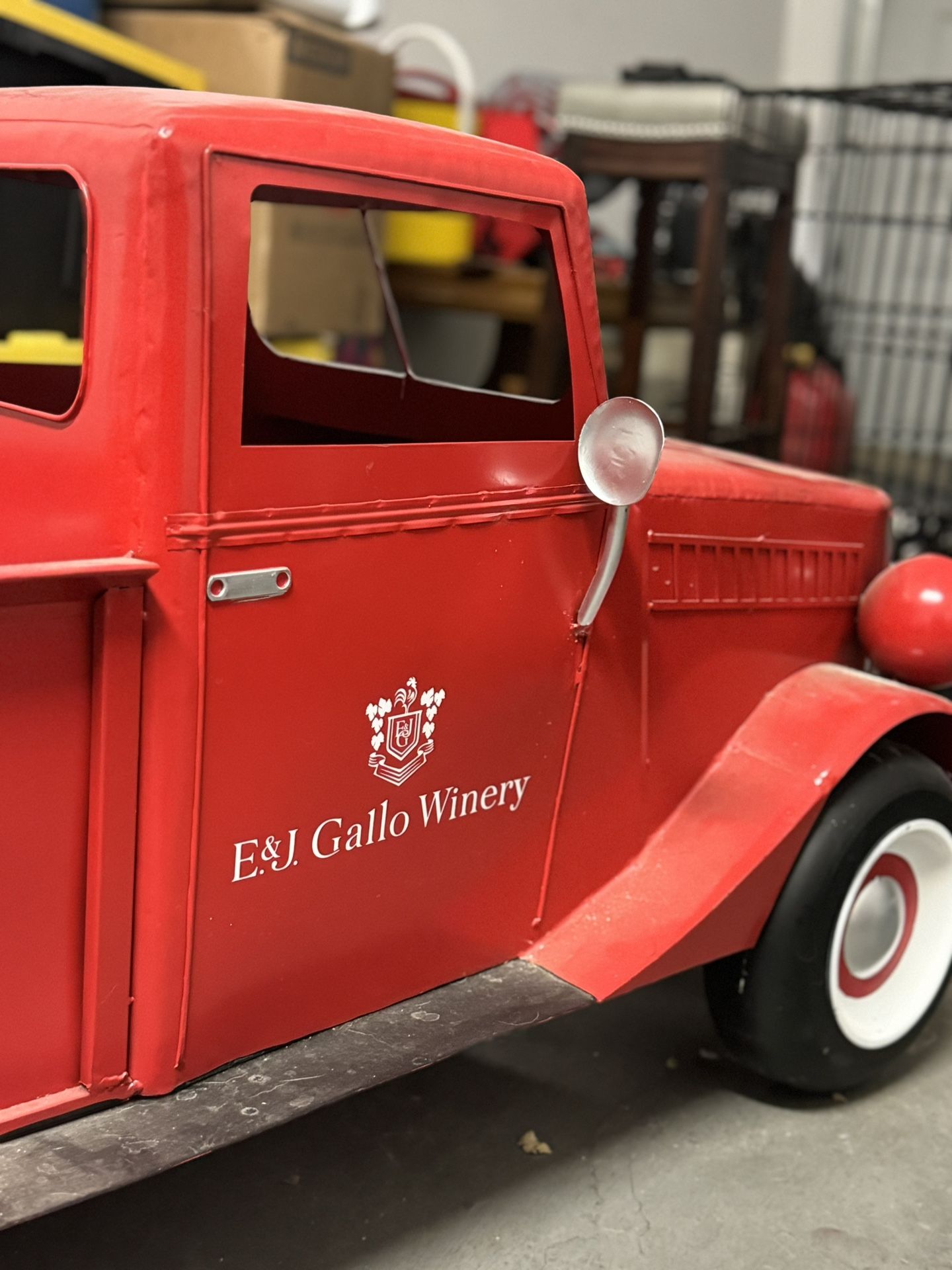 Christmas E & J Gallo Red Truck