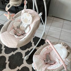 Baby Swing And Bouncer Set 