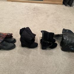 YOUR CHOICE 23 pairs of women’s summer or winter shoes size 5.5 and 6    $5 pair 