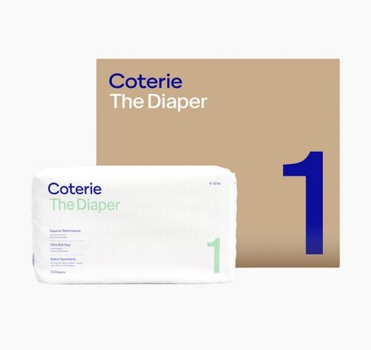 Diapers Coterie Size 1