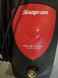 Snap On 1600 Psi Pressure Washer
