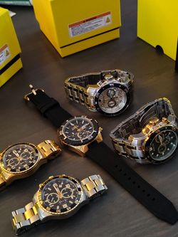 $330 FOR ALL 5 INVICTA WATCHES