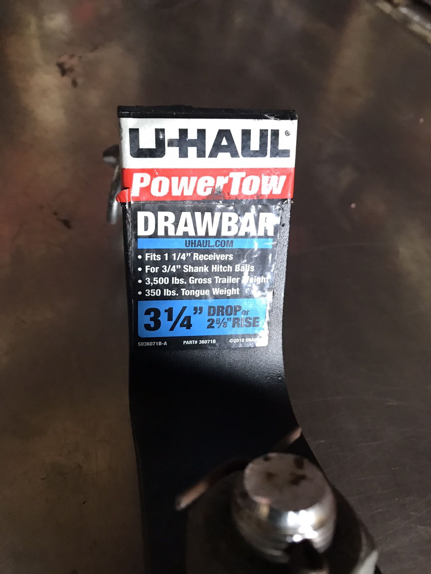 U haul ball and hitch