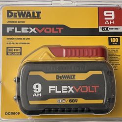 Dewalt Flexvolt 20v/60v max 9.0 ah battery (new) 