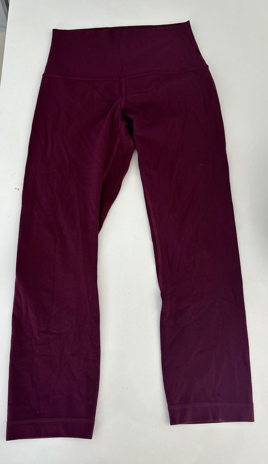 Lululemon Burgundy High-Rise Leggings – Women’s Size Small