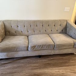 Grey Sofa Couch 