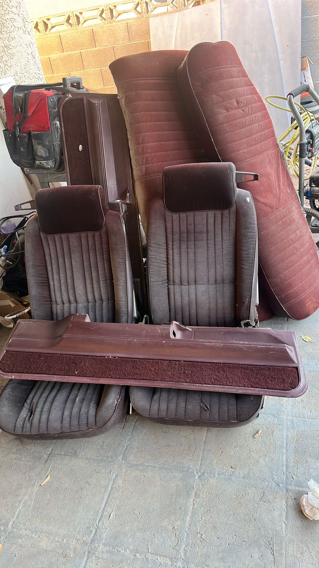 G Body Bucket Seats