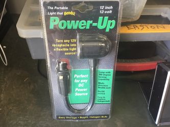 Power Up 12 Volt Light For Car Or Boat