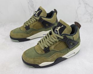 Air Jordan 4 Retro "Olive Canvas"