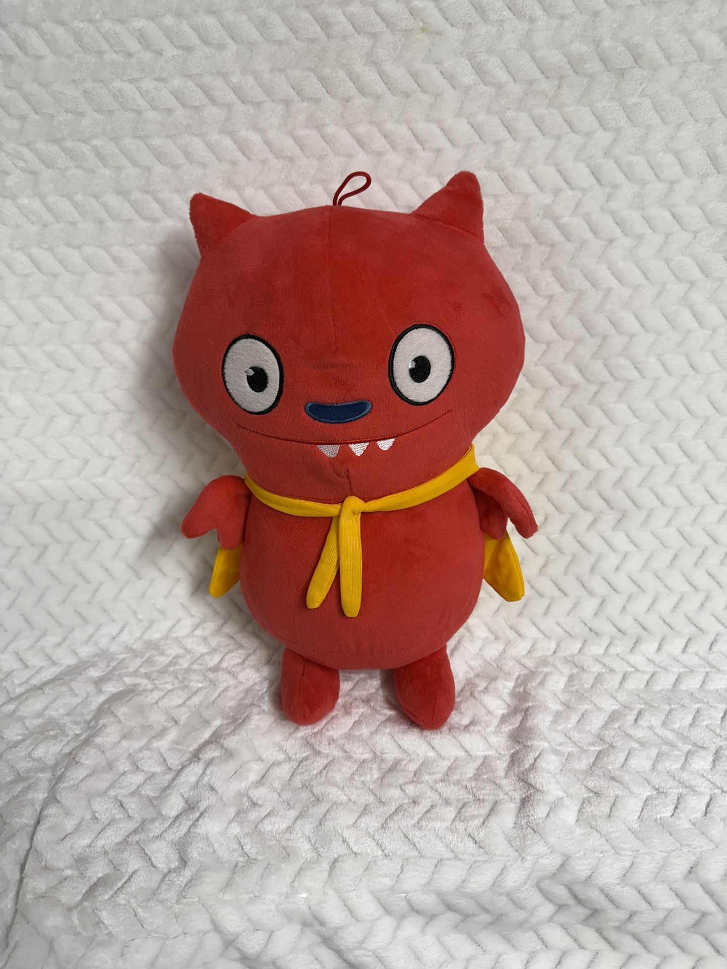 Ugly Dolls Lucky Bat Red Plush Yellow Cape 9" Stuffed Toy 2019