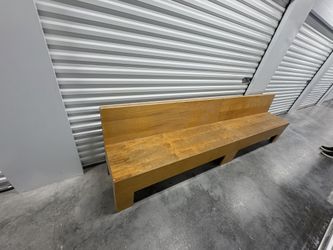 Pair Of Wooden Benches