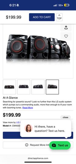 LG Stereo System (NEW IN BOX)