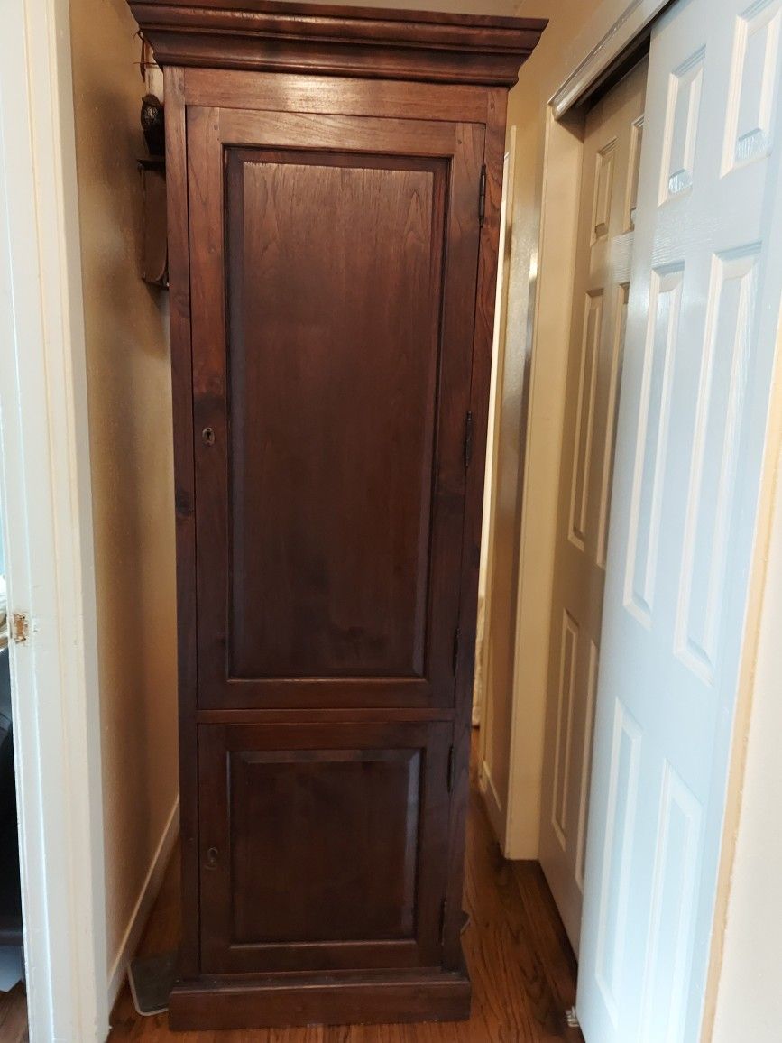 Antique Cabinet with fold out Desk