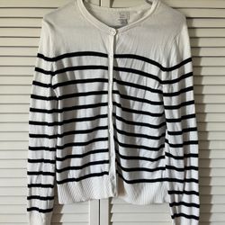 Striped cardigan