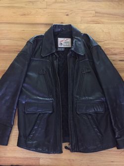 Men’s Diesel Steer Hide Leather Jacket size Large