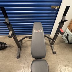 Body Champ Bench & Rack 