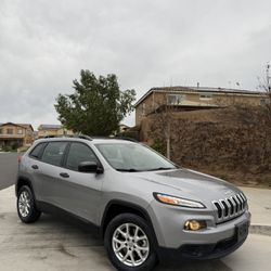 2016 JEEP CHEROKEE 4X4 ONE OWNER 