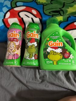 Grinch laundry soap & boosters