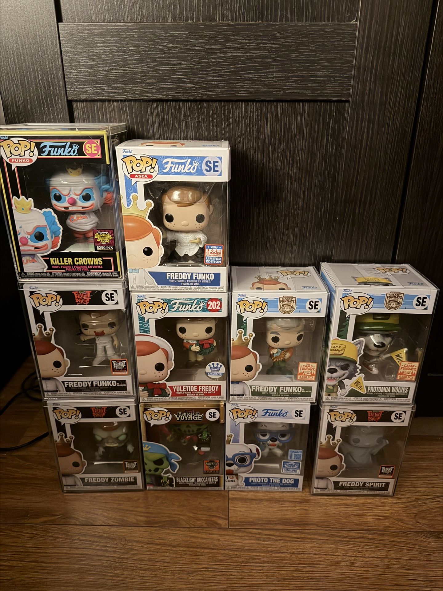 Funko Pop Lot – Freddy Funko / SE / Fundays Exclusives (10 Pops)