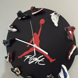 Jordan Shoe Clock