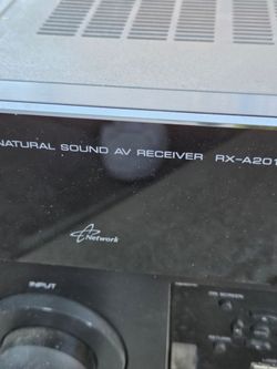 YAMAHA RX-A2010 AV NETWORK RECEIVER BLACK 9.2 CHANNEL Tested Used
