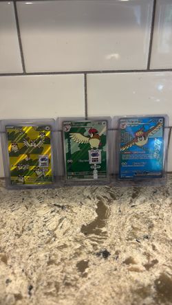 Pidgey, Pidgeotto, Pidgeot - Obsidian Flames - 207, 208, 225