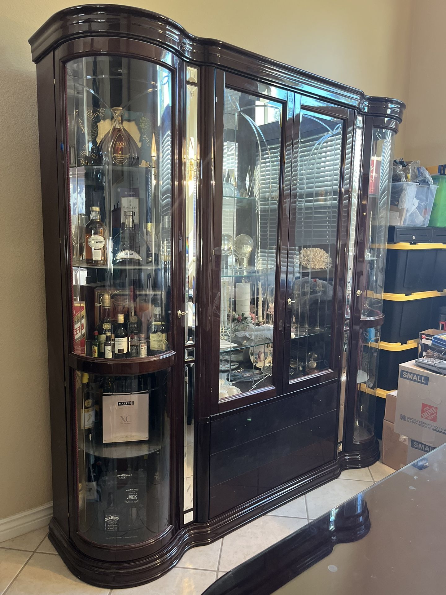 Cabinet With Table And 6 Chairs All Make In Italy