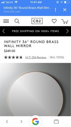 Brand new in box beautiful mirror