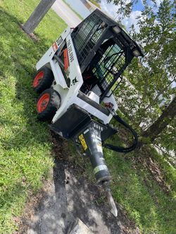 Bobcat And Excavator 