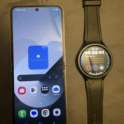 Samsung Z Flip 6 256 GB & Samsung Galaxy Watch 6 Classic 47mm