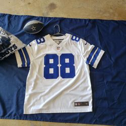 Men NIKE CEEDEE LAMB XL WHITE JERSEY 