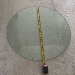 3 Foot Round Glass for Tabletop