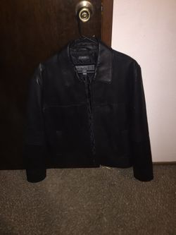 Perry Ellis Leather Jacket