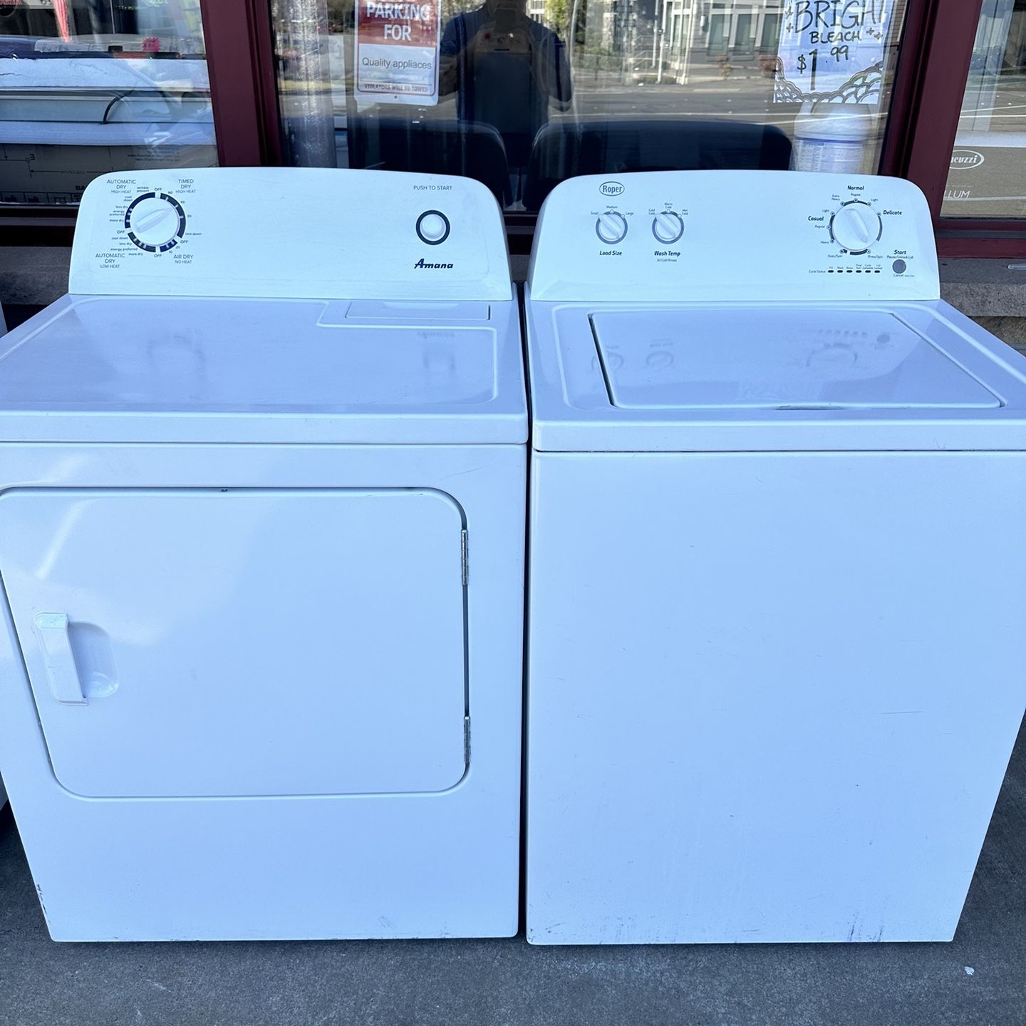 Washer And Dryer