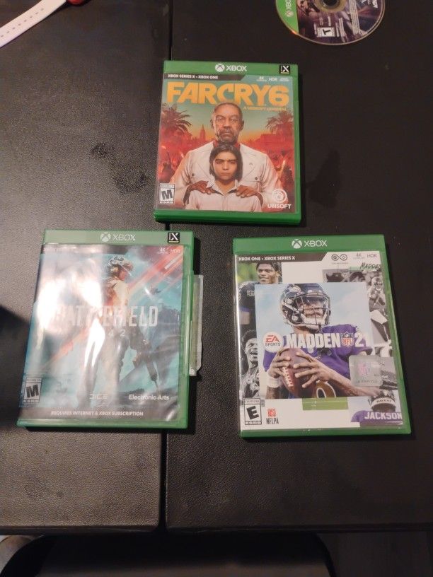 Used X Box Games