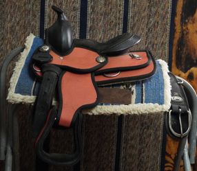 Tiny Western Saddle
