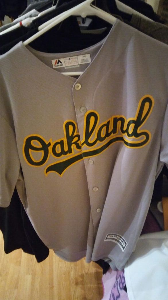 Oakland Athletics Majestic Lawrie Away Jersey
