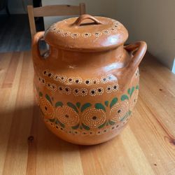Mexican Handcrafted Clay Pot