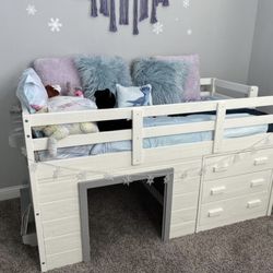 Bunk Bed With Bottom Hideout - Dresser Not Included