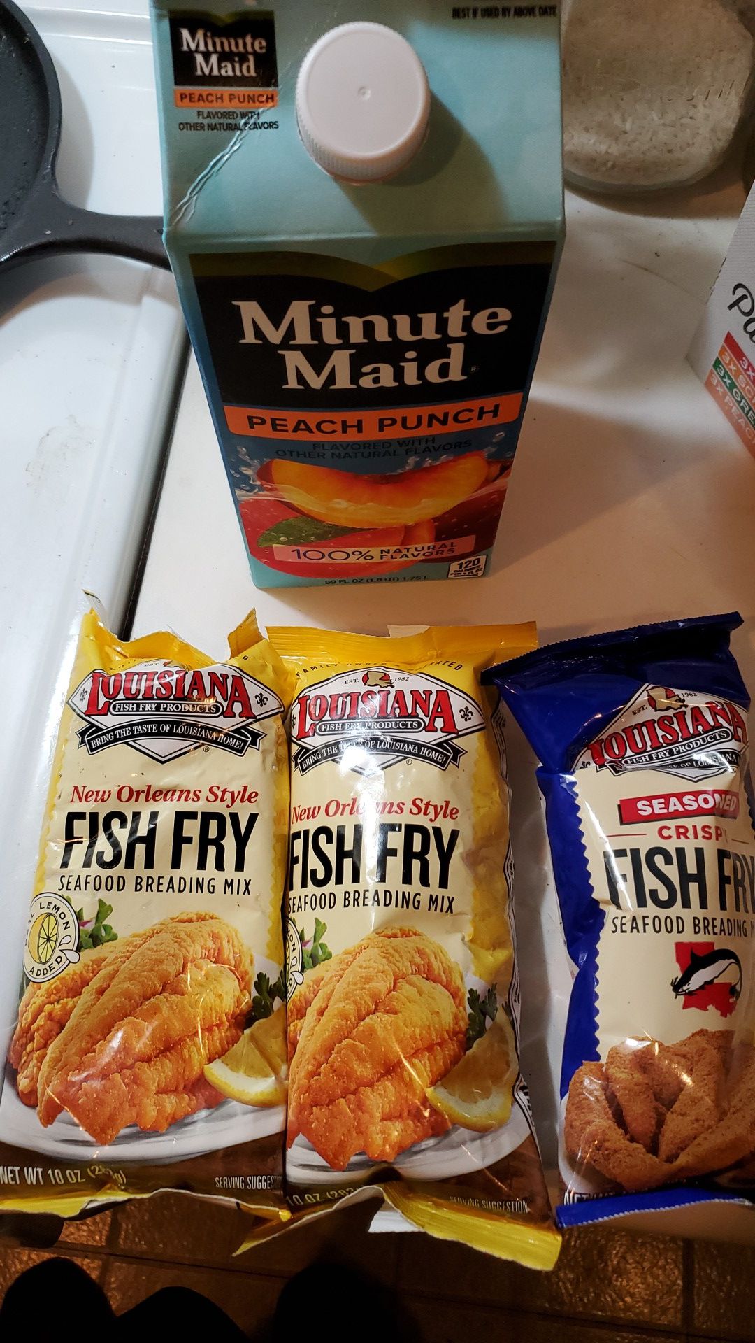 Free Fish Fry and Minute Maid Juice