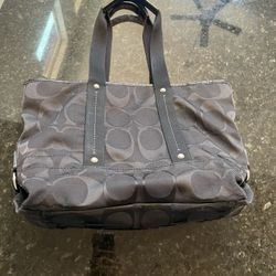 Black Coach purse 