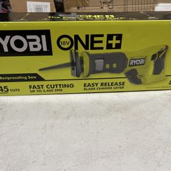 NEW Ryobi ONE+ 18V Cordless Reciprocating Saw PCL515B *TOOL ONLY*