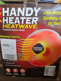 Handy Heater Heatwave Parabolic Space Heater
