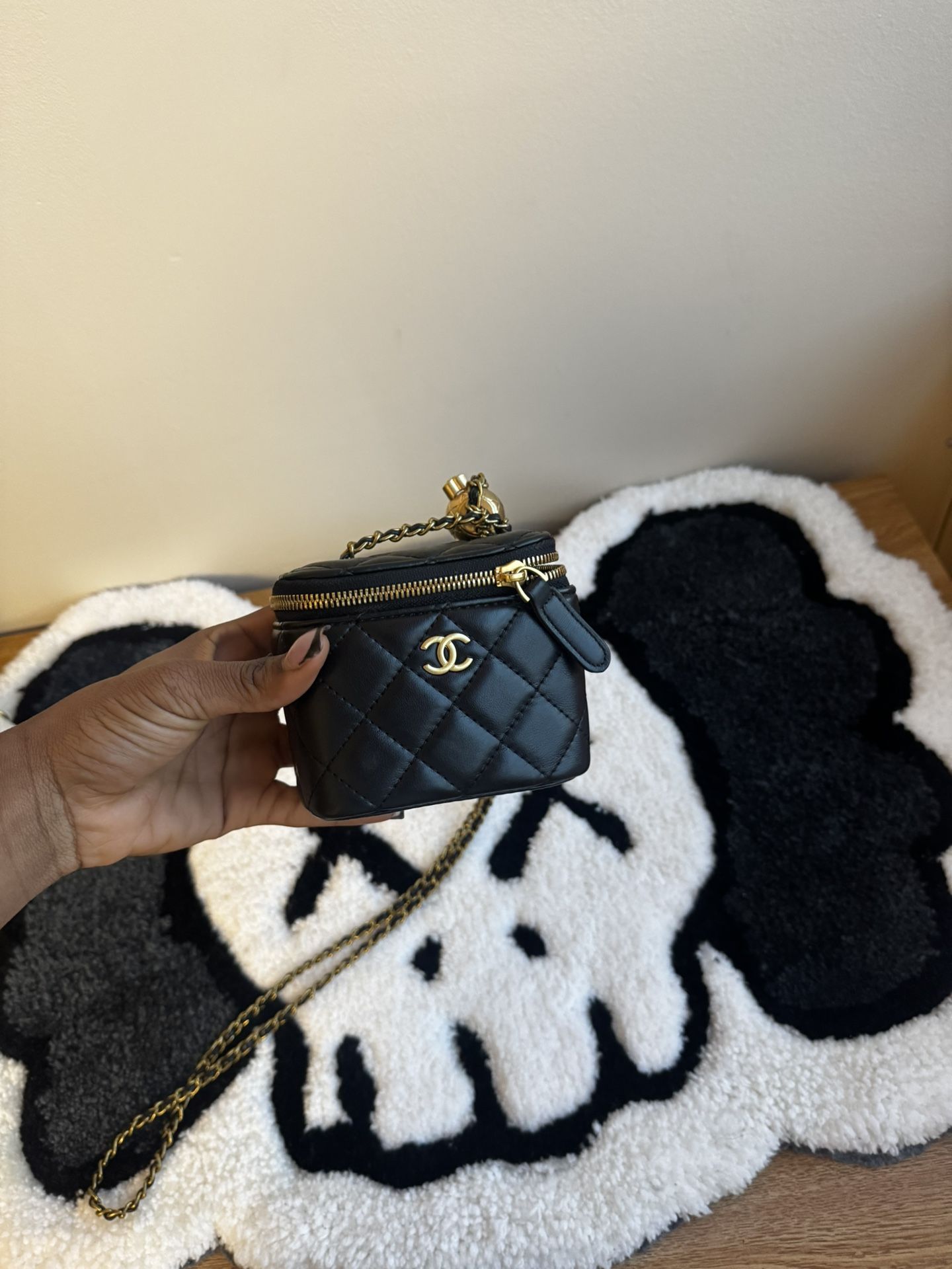Channel Black Cross Body