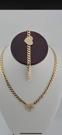 Set De Oro De 14k Para El Día De SAN Valentín