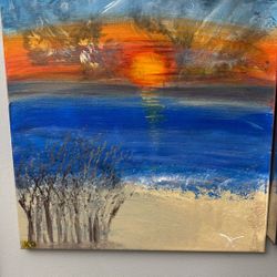 Sunset And Cloud Whispers
