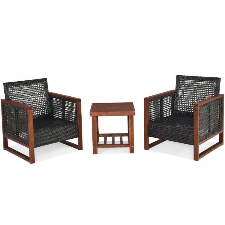 Sofa Set with Beige Cushions