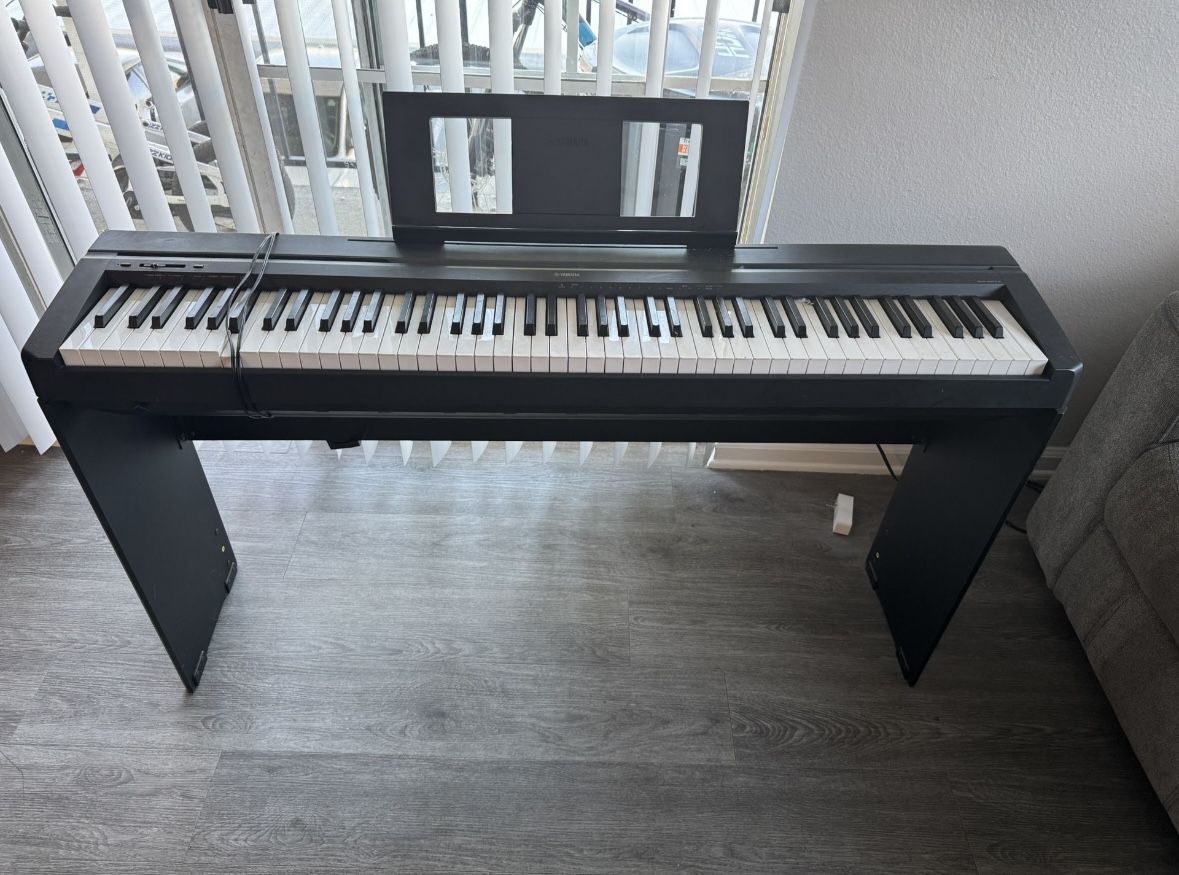 Yamaha P-45 Piano Keyboard w/ Bench